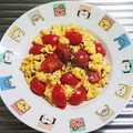 もぐ・ω・くま's cooksnap of when they made トマトと玉子の中華炒め.