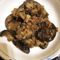 miopiy's cooksnap of when they made 茄子と豚ひき肉の生姜味噌炒め.