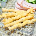 makichihua's cooksnap of when they made トマトバジルグリッシーニ.