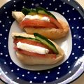 ☆GSSQHY☆'s cooksnap of when they made お弁当に♪ミニトマとクリチのカプレーゼ風.