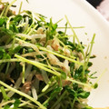 toyo_chan's cooksnap of when they made 豆苗とモヤシえのきのツナ和え.