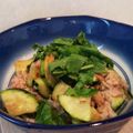 ★あらちゃん★'s cooksnap of when they made ♪ズッキーニとツナの中華炒め♪.
