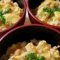 茉央っち's cooksnap of when they made ふわとろ☆あんかけかに玉丼.