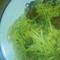 ぴっちぃ♪'s cooksnap of when they made お手軽ひとりﾗﾝﾁ♡焼き鶏長ねぎﾊﾟｽﾀ.