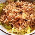あい殿's cooksnap of when they made たまごとキャベツで！粉なし豚玉お好み焼き.
