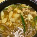 しむあい's cooksnap of when they made 豚カレー☆南蛮そば.