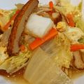 しんにし's cooksnap of when they made さつまあげと野菜の卵とじ♪.