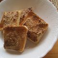 わん吉の母's cooksnap of when they made ピーナツバターみたい!?練りごまトースト.