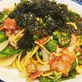 naki1227's cooksnap of when they made ★和風　きのこのスパゲッティー★.