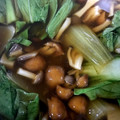 週末は主夫になります's cooksnap of when they made 簡単＊なめことチンゲン菜のとろとろ和風煮.