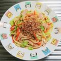 もぐ・ω・くま's cooksnap of when they made 祖母直伝「白い焼きうどん」.