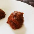 よしやす♪'s cooksnap of when they made 低糖質 サイリウム チョコ餅♡.