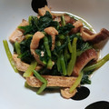 えりー：）'s cooksnap of when they made ちょっとヘルシー、小松菜とお揚げの煮浸し.