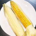 crystaI's cooksnap of when they made とうもろこしの茹で方☆レンジで！.