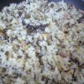 sabrinrin's cooksnap of when they made ガーリック高菜チャーハン♡ランチや弁当に.