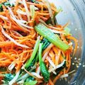 ecchan＊'s cooksnap of when they made 作り置きで大活躍！我が家定番のナムル.