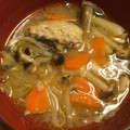 クック9ZFQ8Y☆'s cooksnap of when they made サバの水煮缶で簡単あら汁風.