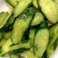 はに333's cooksnap of when they made 超簡単！きゅうりの胡麻しょうゆ漬け.