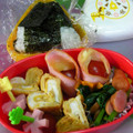 ＭＯＭＯパンダ's cooksnap of when they made お弁当☆くっついてるハートの卵焼き☆.
