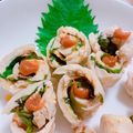 yappi08's cooksnap of when they made 梅しそ蒸し鶏.