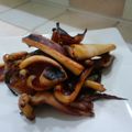 おんかめ's cooksnap of when they made 簡単調味料でおいしいイカ焼き♪.