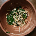 せんひこ's cooksnap of when they made モロヘイヤとえのきのさっぱり和え物.