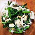 cooking66's cooksnap of when they made ほうれん草とまいたけのごま和え.