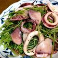 あや　ぱん's cooksnap of when they made 豆苗とイカの爽やかバジルレモン炒め。.