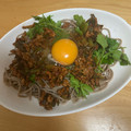 kaedehana's cooksnap of when they made 台湾風まぜそば～お蕎麦をアレンジ～.