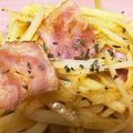 まめ's cooksnap of when they made ジャガイモとベーコンのカレー炒め♪.