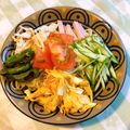 ぱんだでぽん's cooksnap of when they made お家で絶品お店の味☆簡単冷やし中華.