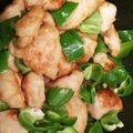 RANODEO's cooksnap of when they made シンプルに味わう＊鶏むね肉ピーマン塩炒め.