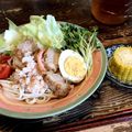 記念樹's cooksnap of when they made 胡麻だれサラダうどん.