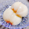 紫の薔薇と真珠。's cooksnap of when they made 目からうろこの桃のむき方.
