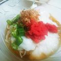 あんまかろん☆'s cooksnap of when they made 夏バテにお勧め♬冷やかけ明太とろろうどん.