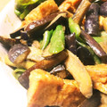 mikkusan's cooksnap of when they made 茄子と厚揚げとピーマンの味噌炒め.