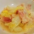 しんにし's cooksnap of when they made 白菜とベーコンの蒸し煮.