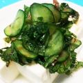 のんびりのんchan's cooksnap of when they made さっぱり食べたい！きゅうりとシソの冷奴.