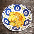 シビシビさん's cooksnap of when they made ズッキーニとさつま揚げの甘辛炒め.