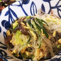 低カロ探検隊's cooksnap of when they made 卵と胡瓜と木耳の春雨サラダ。.