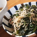 低カロ探検隊's cooksnap of when they made 簡単★生わかめと糸こんにゃくの明太子炒め.