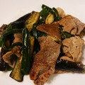 しいたけグッド's cooksnap of when they made 簡単！豚肉と夏野菜の中華風炒め物.