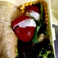 ☆GSSQHY☆'s cooksnap of when they made お弁当に♪ミニトマとクリチのカプレーゼ風.