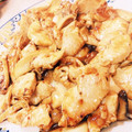 クックU90ARE☆'s cooksnap of when they made 鶏むね肉とエリンギの生姜焼き.