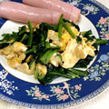 塩じゃけ's cooksnap of when they made ほうれん草と炒り卵.