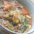 amamiwa's cooksnap of when they made 残りのカレーで♪うちのカレーうどん.