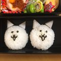 でかおちば's cooksnap of when they made にゃんこ大戦争おにぎり弁当.