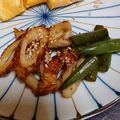 おかかーさん's cooksnap of when they made ちくわとインゲンの照り焼き☆.