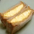 chou*'s cooksnap of when they made 簡単・巻かない厚焼き卵サンド.