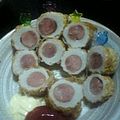 ranmao☆'s cooksnap of when they made ちくわにソーセージｉｎ☆.